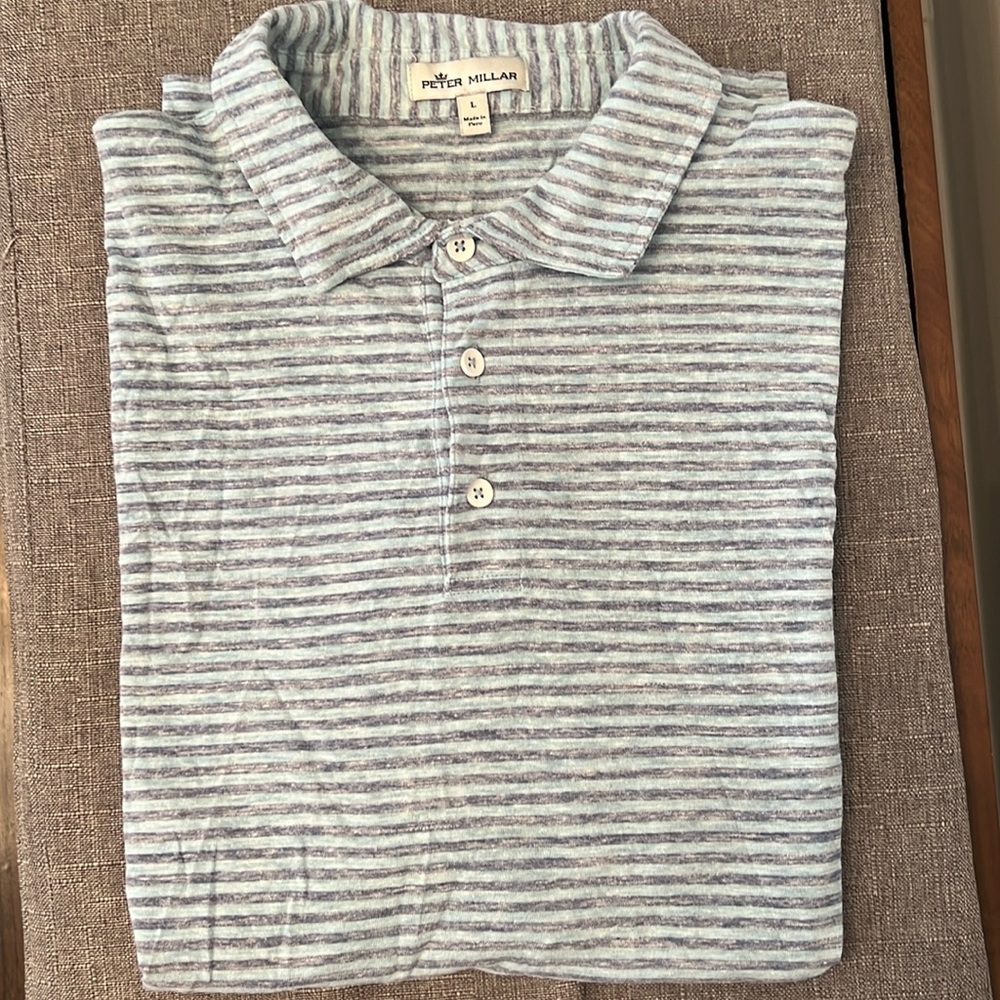 Peter Millar polo EUC Size Large